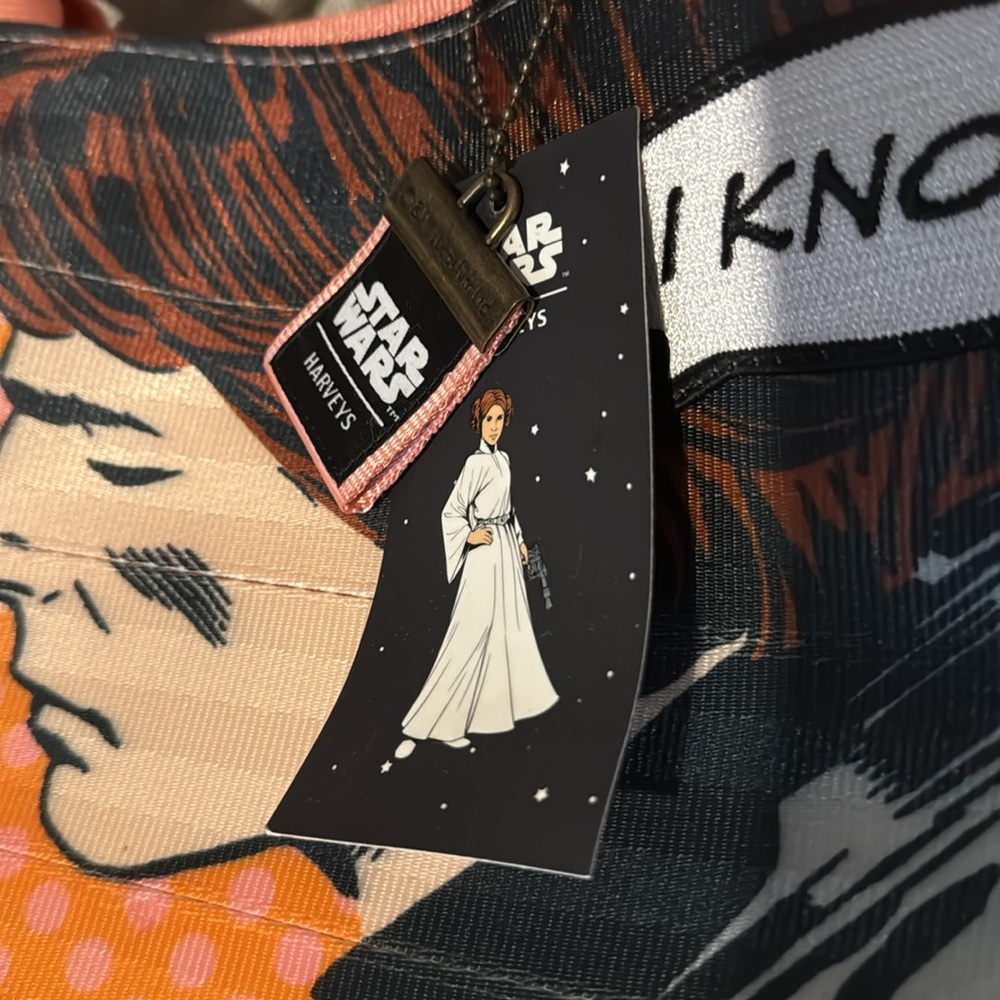 Harveys Seatbelt Tote I LOVE YOU Star Wars, Leia and Han Solo - Picture 9 of 9